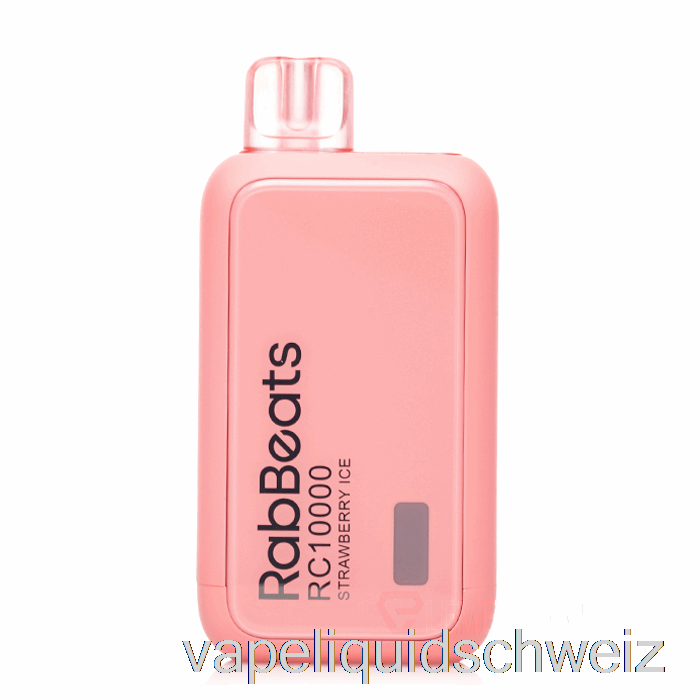 Rabbeats RC10000 Einweg-Erdbeer-Eis-Vape Schweiz